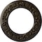 Ekena Millwork Ribbon with Bow Medallion (Canopies up to 7 1/2"), 12 1/4"OD x 7 1/2"ID x 7/8"P, Stone Hearth CM12RISHC - alternate 1